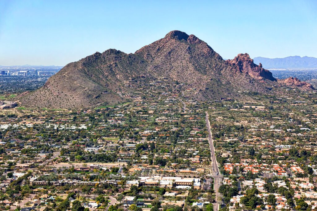 Camelback Mountain in Scottsdale AZ